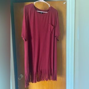 Reddish color sundress